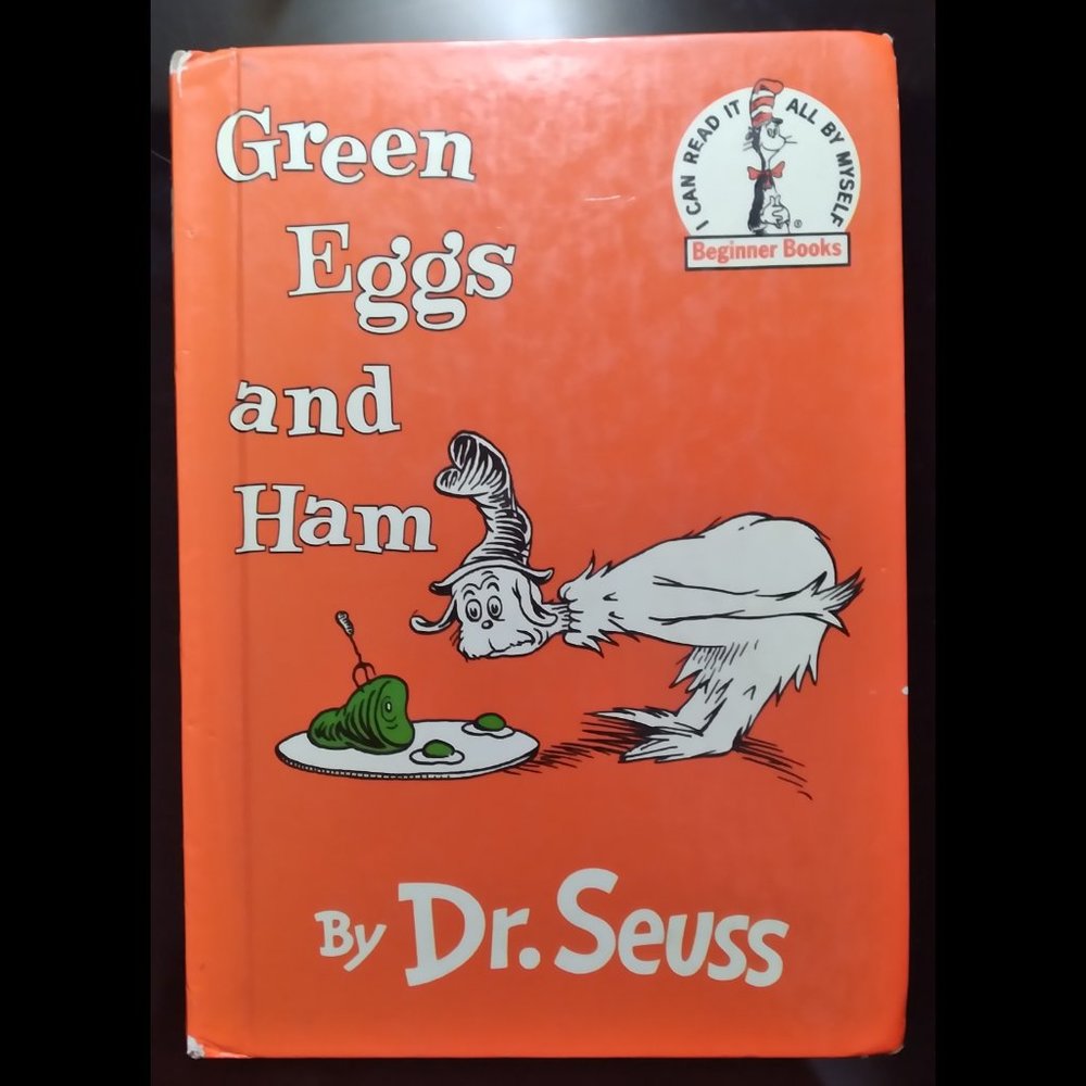 1988 Green eyes and Ham By Dr. Seuss